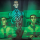 The Android: Netrunner card Ash 2X3ZB9CY. Art by Mauricio Herrera. Credit: Fantasy Flight Games.